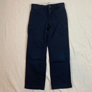 Boys Gap Slim Fit Navy Chino Khakis Size 5